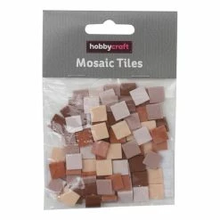 Outlet 🥰 Hobbycraft Earth Mosaic Tiles 30g 🧨 -Hobbycraft Shop 644572 1004 2 earth mosaic tiles 30g