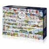 New 🛒 Gibsons Cream Teas And Queuing Jigsaw Puzzle 1000 Pieces 🎉 -Hobbycraft Shop 644600 1000 1 gibsons cream teas and queuing jigsaw puzzle 1000 pieces