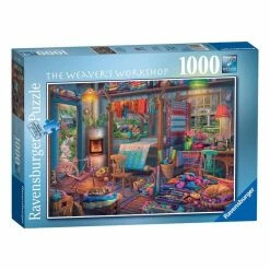 Best Sale 🌟 Ravensburger The Weaver's Workshop Jigsaw Puzzle 1000 Pieces 😀
