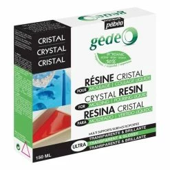 Best Sale 🌟 Pebeo Gedeo Bio-Based Crystal Resin 150ml ✔️