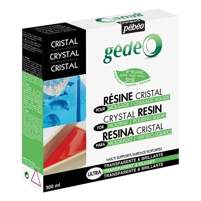 Best Pirce ๐ Pebeo Gedeo Bio-Based Crystal Resin 300ml ๐งจ 3 Best Pirce ๐ Pebeo Gedeo Bio-Based Crystal Resin 300ml ๐งจ