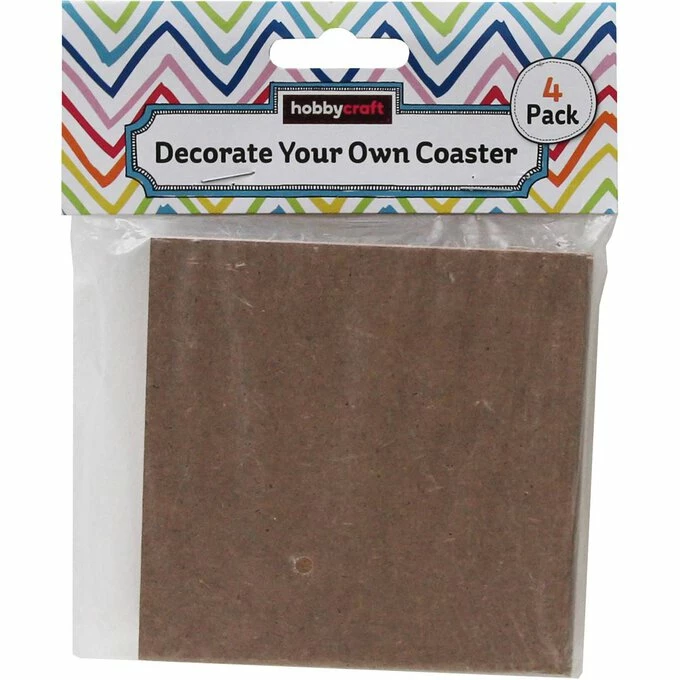 Best deal βοΈ Hobbycraft Decorate Your Own Coaster Set 4 Pack π― 5 Best deal βοΈ Hobbycraft Decorate Your Own Coaster Set 4 Pack π― - Image 3