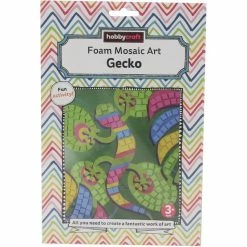 Deals 🧨 Hobbycraft Foam Mosaic Art Gecko 🎉 -Hobbycraft Shop 650143 1000 3 foam mosaic art gecko