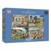 Best Pirce ⭐ Gibsons The Farmer's Round Jigsaw Puzzle 500 Pieces 4 Pack 🥰 -Hobbycraft Shop 650721 1000 1 gibsons the farmers round jigsaw puzzle 500 pieces 4 pack