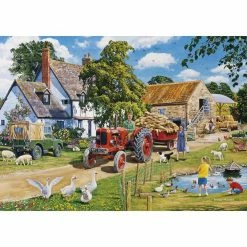 Best Pirce ⭐ Gibsons The Farmer's Round Jigsaw Puzzle 500 Pieces 4 Pack 🥰 11 Best Pirce ⭐ Gibsons The Farmer's Round Jigsaw Puzzle 500 Pieces 4 Pack 🥰 -Hobbycraft Shop 650721 1000 5 gibsons the farmers round jigsaw puzzle 500 pieces 4 pack