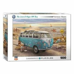 Wholesale 🎁 Eurographics Love And Hope VW Bus Jigsaw Puzzle 1000 Pieces 🔔