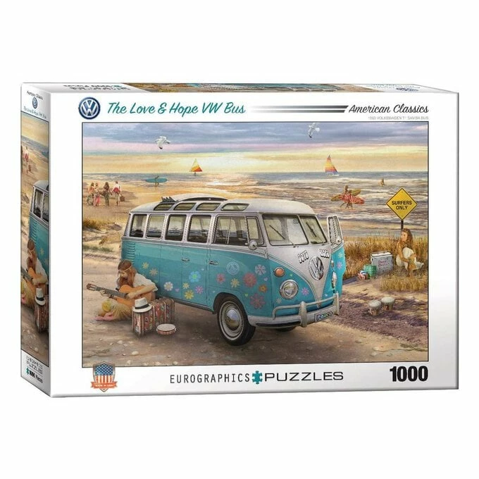 Wholesale π Eurographics Love And Hope VW Bus Jigsaw Puzzle 1000 Pieces π 3 Wholesale π Eurographics Love And Hope VW Bus Jigsaw Puzzle 1000 Pieces π