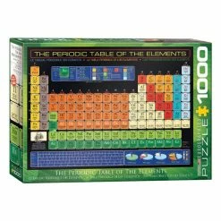 Budget ✨ Eurographics Periodic Table Of Elements Jigsaw Puzzle 1000 Pieces 💯