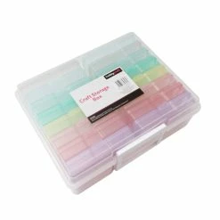 Discount 🤩 Hobbycraft Pastel Craft Storage Box 💯 -Hobbycraft Shop 650970 1000 3 pastel craft storage box