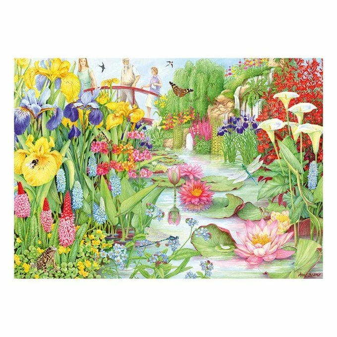 Hot Sale π Falcon The Water Garden Jigsaw Puzzle 1000 Pieces β€οΈ 4 Hot Sale π Falcon The Water Garden Jigsaw Puzzle 1000 Pieces β€οΈ - Image 2