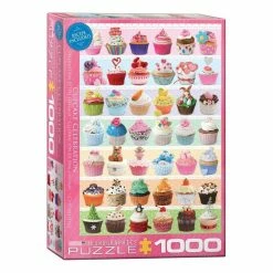 New 🎉 Eurographics Cupcake Celebration Jigsaw Puzzle 1000 Pieces 🛒
