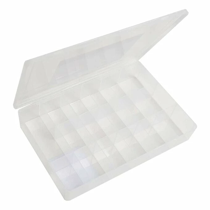 Flash Sale π€© Hobbycraft Compartment Organiser Craft Storage Box 27cm X 18cm X 4cm π 4 Flash Sale π€© Hobbycraft Compartment Organiser Craft Storage Box 27cm X 18cm X 4cm π - Image 2
