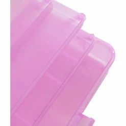 Outlet ✨ Hobbycraft Pale Pink Metallic Caddy 33cm X 20cm X 15cm 👍 -Hobbycraft Shop 652617 1004 4 pale pink metallic caddy 33cm x 20cm x 15cm