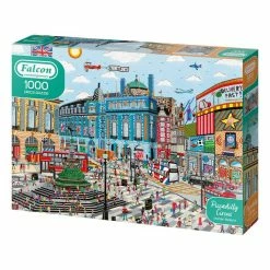 Outlet 😀 Falcon Piccadilly Circus Jigsaw Puzzle 1000 Pieces 😀 -Hobbycraft Shop 656511 1000 3 james galt contemporary picadilly circus 1000 pieces