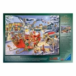 New ✔️ Ravensburger 🎅 Christmas Collection Jigsaw Puzzles 500 Pieces 2 Pack 😍 -Hobbycraft Shop 656933 1000 5 christmas collection 2x500pc