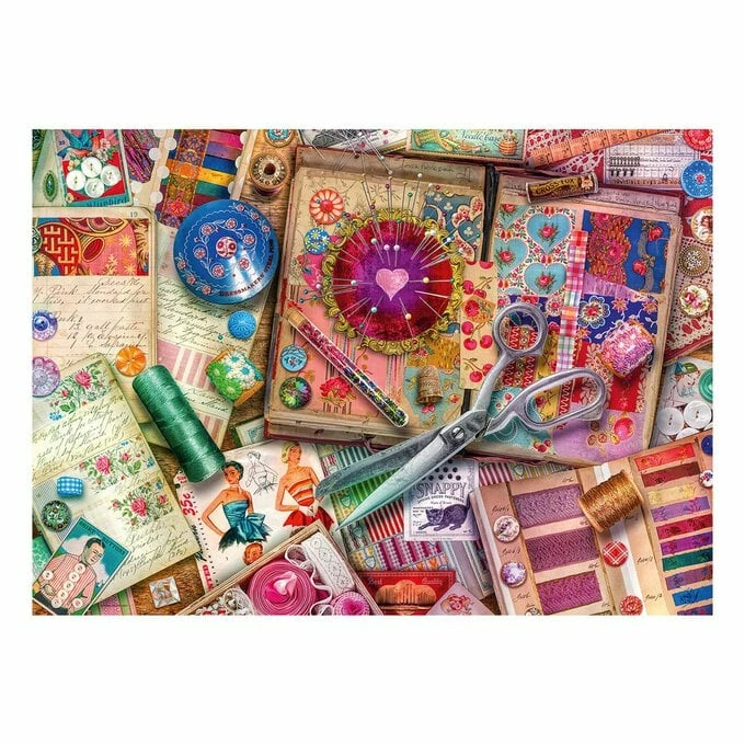 Cheap π Ravensburger Vintage π Dressmaking Jigsaw Puzzle 1000 Pieces π― 4 Cheap π Ravensburger Vintage π Dressmaking Jigsaw Puzzle 1000 Pieces π― - Image 2