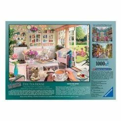 Best deal 🧨 Ravensburger Tea House Jigsaw Puzzle 1000 Pieces ✔️ -Hobbycraft Shop 658236 1000 3 The Tea House puzzle 1000pcs