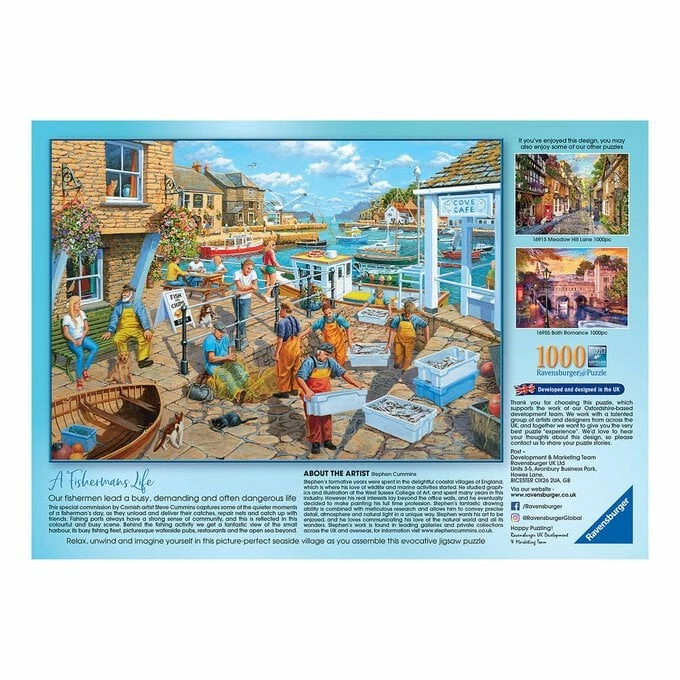 Top 10 ✨ Ravensburger A Fisherman’s Life Jigsaw Puzzle 1000 Pieces 🌟 5 Top 10 ✨ Ravensburger A Fisherman’s Life Jigsaw Puzzle 1000 Pieces 🌟 - Image 3