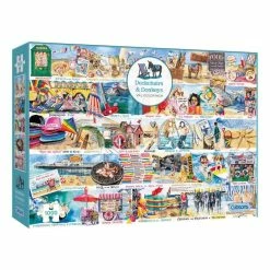 New ⌛ Gibsons Deckchairs And Donkeys Jigsaw Puzzle 1000 Pieces ⌛