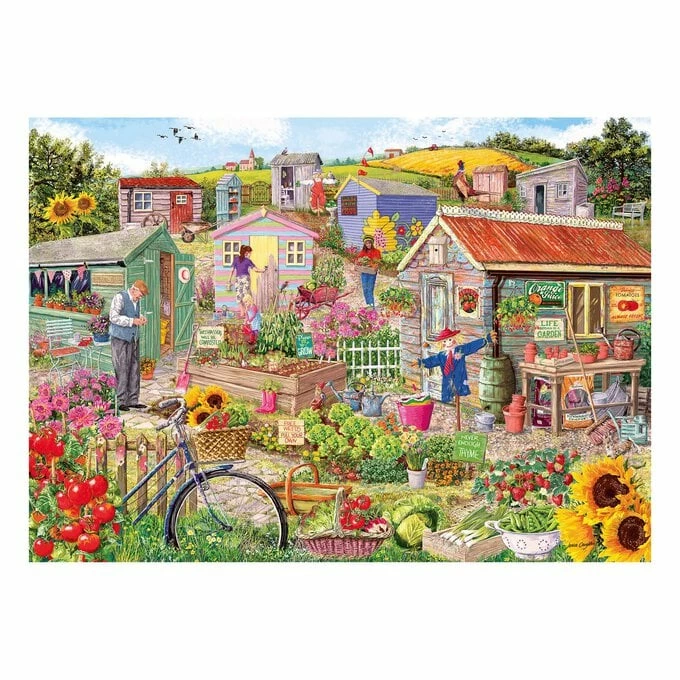 New π₯° Gibsons Life On The Allotment Jigsaw Puzzle 1000 Pieces π― 4 New π₯° Gibsons Life On The Allotment Jigsaw Puzzle 1000 Pieces π― - Image 2