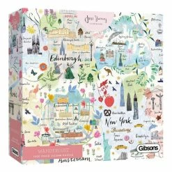 Buy 🌟 Gibsons Wanderlust Jigsaw Puzzle 1000 Pieces 😍