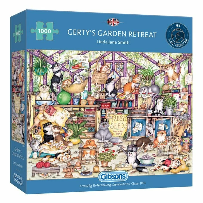 Deals ๐ Gibsons Gertyโs Garden Retreat Jigsaw Puzzle 1000 Pieces ๐ 3 Deals ๐ Gibsons Gertyโs Garden Retreat Jigsaw Puzzle 1000 Pieces ๐