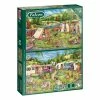 Buy 🎁 Falcon Camping And Caravanning Jigsaw Puzzle 500 Pieces 2 Pack ✔️