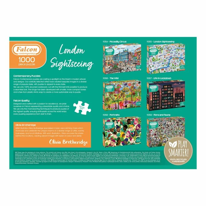 Coupon ๐ Falcon London Sightseeing Jigsaw Puzzle 1000 Pieces ๐ 5 Coupon ๐ Falcon London Sightseeing Jigsaw Puzzle 1000 Pieces ๐ - Image 3