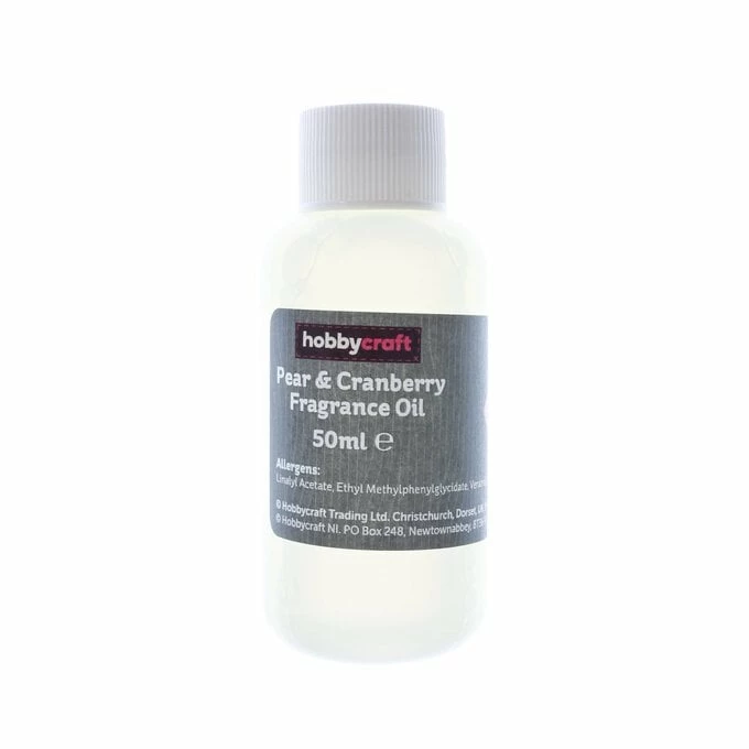 Deals π₯° Hobbycraft Pear And Cranberry Candle And Soap Fragrance Oil 50ml β€οΈ 3 Deals π₯° Hobbycraft Pear And Cranberry Candle And Soap Fragrance Oil 50ml β€οΈ