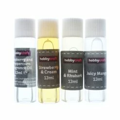 Cheap ⌛ Hobbycraft Juicy Candle And Soap Fragrance Oils 13ml 4 Pack 🤩