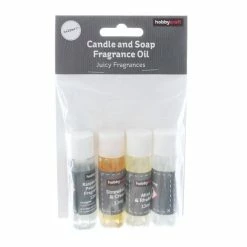 Cheap ⌛ Hobbycraft Juicy Candle And Soap Fragrance Oils 13ml 4 Pack 🤩 -Hobbycraft Shop 659591 1000 3 Juicy Fragrance Oils Candle Soap