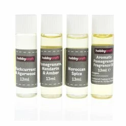 Deals ⭐ Hobbycraft Exotic Candle And Soap Fragrance Oils 13ml 4 Pack 🌟