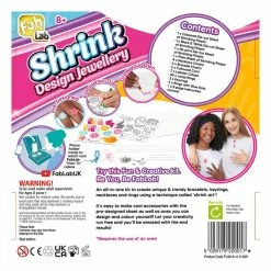Outlet 💯 FabLab Shrinks Design Jewellery 🔔 -Hobbycraft Shop 659764 1000 5 fablab shrink jewellery kit