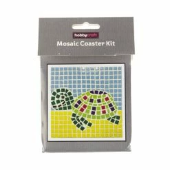 New ✨ Hobbycraft Turtle Mosaic Coaster Kit ⭐ -Hobbycraft Shop 659783 1002 3 Turtle Mosaic kit