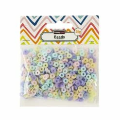 Outlet ⭐ Hobbycraft Pastel Flat Beads 25g 🤩 -Hobbycraft Shop 660051 1000 4 Flat Beads Pastel