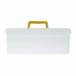 Best Sale ⭐ Whitefurze Clear Utility Box 5 Litres 🎁 -Hobbycraft Shop 660545 1000 5 Art Caddy Clear