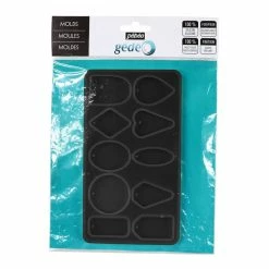 New 😍 Pebeo Gedeo Geometric Mould Sheet 1 👍 -Hobbycraft Shop 660868 1000 1 geode geometric moulds