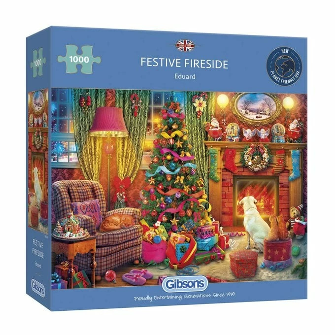 Best Pirce π Gibsons Festive Fireside Jigsaw Puzzle 1000 Pieces π 3 Best Pirce π Gibsons Festive Fireside Jigsaw Puzzle 1000 Pieces π