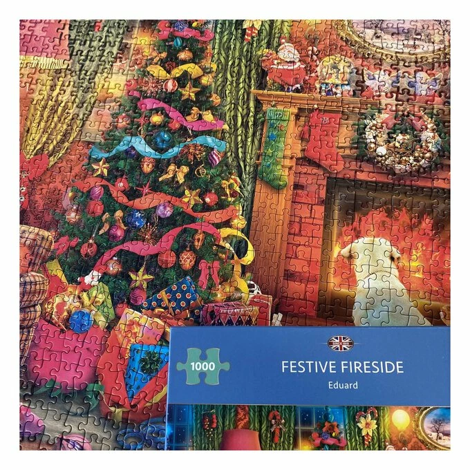 Best Pirce π Gibsons Festive Fireside Jigsaw Puzzle 1000 Pieces π 6 Best Pirce π Gibsons Festive Fireside Jigsaw Puzzle 1000 Pieces π - Image 4